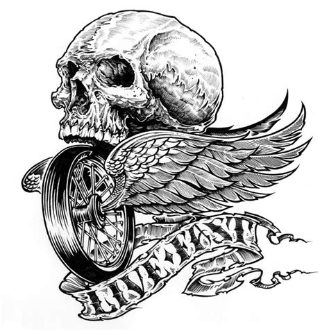Tattoo Biker Art